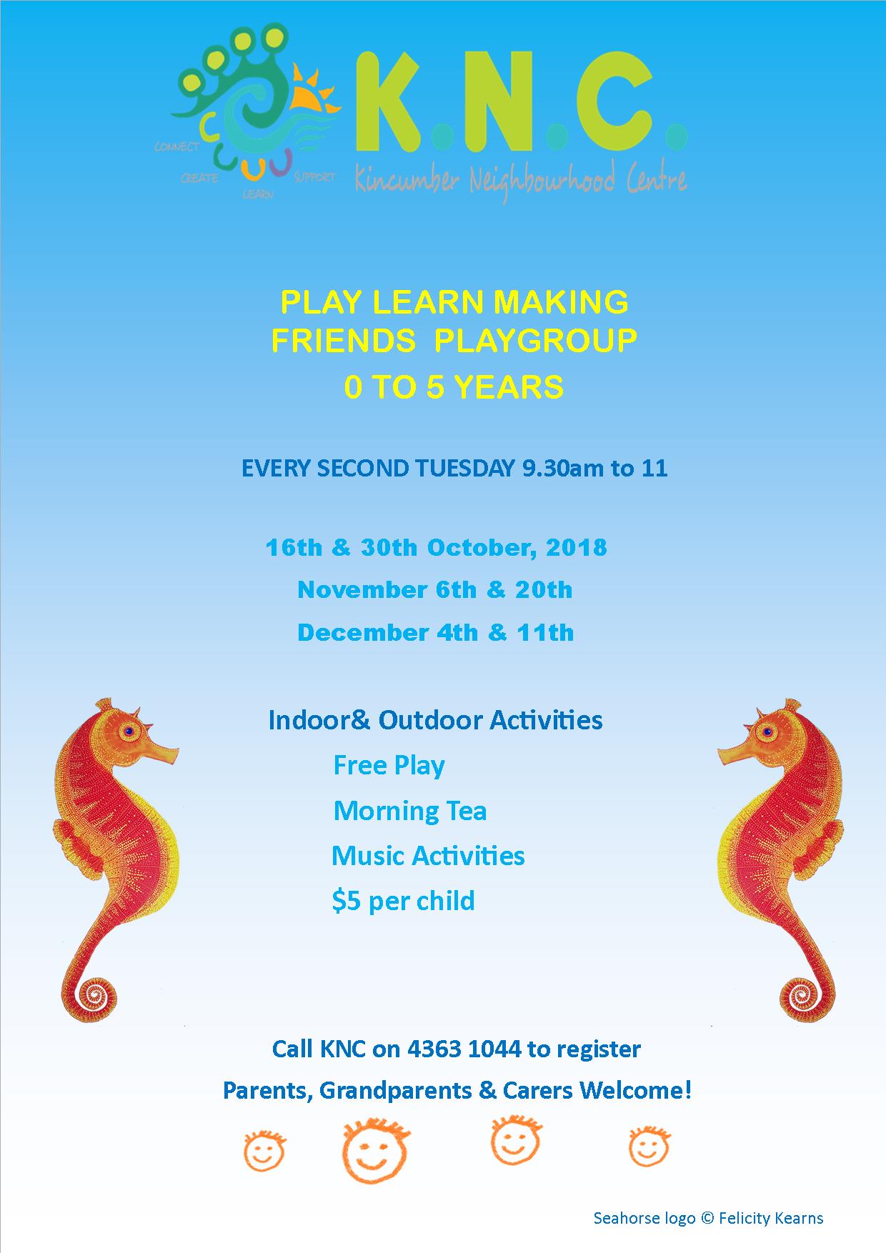 Play Learn Making Friends Playgroup